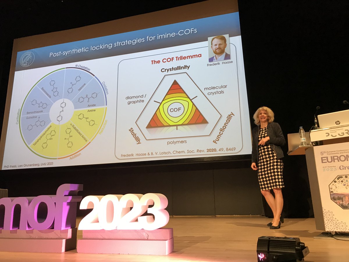 Great closing plenary by Bettina <a href="/LotschGroup/">Lotsch Group</a> <a href="/Euromof2023/">EuroMOF 2023</a>
