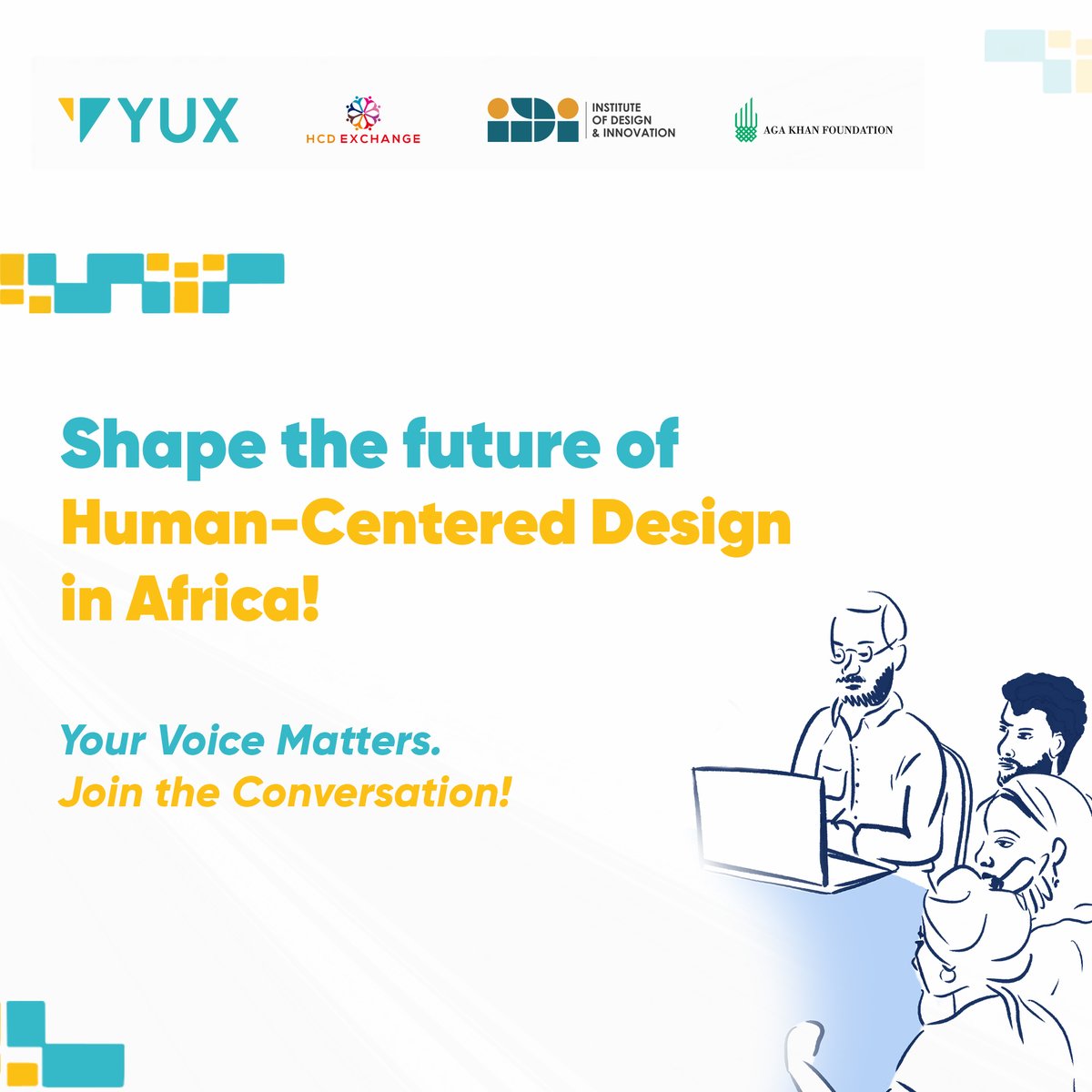 🎉Be among the pioneers in shaping the future of Human-Centered Design (HCD) in Africa. Your expertise matters – join the survey now and light the way for innovation.' Your input will lead the path to more user-centric solutions across Africa. Together, we'll make a difference!'