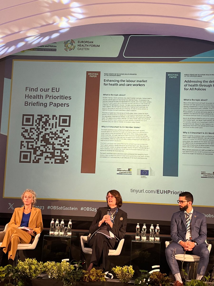 .@SandraGallina agrees with the calls for affordable #medicines echoed by many in the audience. “It is not fair for Europeans not to be able to access their medicines due to high prices. Problem is not only for rare disease #patients. We are the EU”. We agree! #EHFG2023