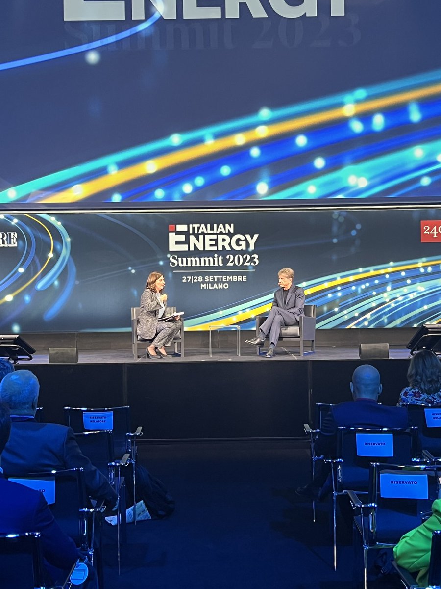 The commitment is no longer focused only on our own operations, but on the entire value chain; we work to anticipate customer needs to further amplifying the positive impact that Prysmian Group can generate in the energy transition.
#italianenergysummit2023