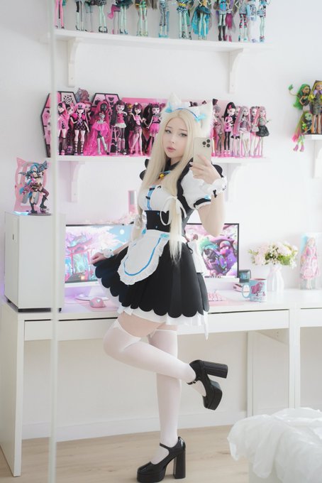 1 pic. Vanilla cosplay from my favourite game Nekopara ? https://t.co/SHJ6PnVqRt