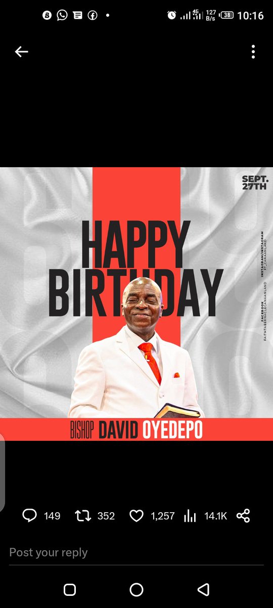 josh19955's tweet photo. Happy birthday daddy....I pray God of heaven will multiply your grace in Jesus name ...I love you https://t.co/YRakrTD60S