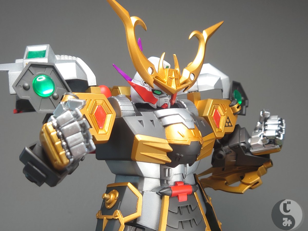 機動武者 大鋼』完成しました！ 当時('94発売)のキットに小改造を加え