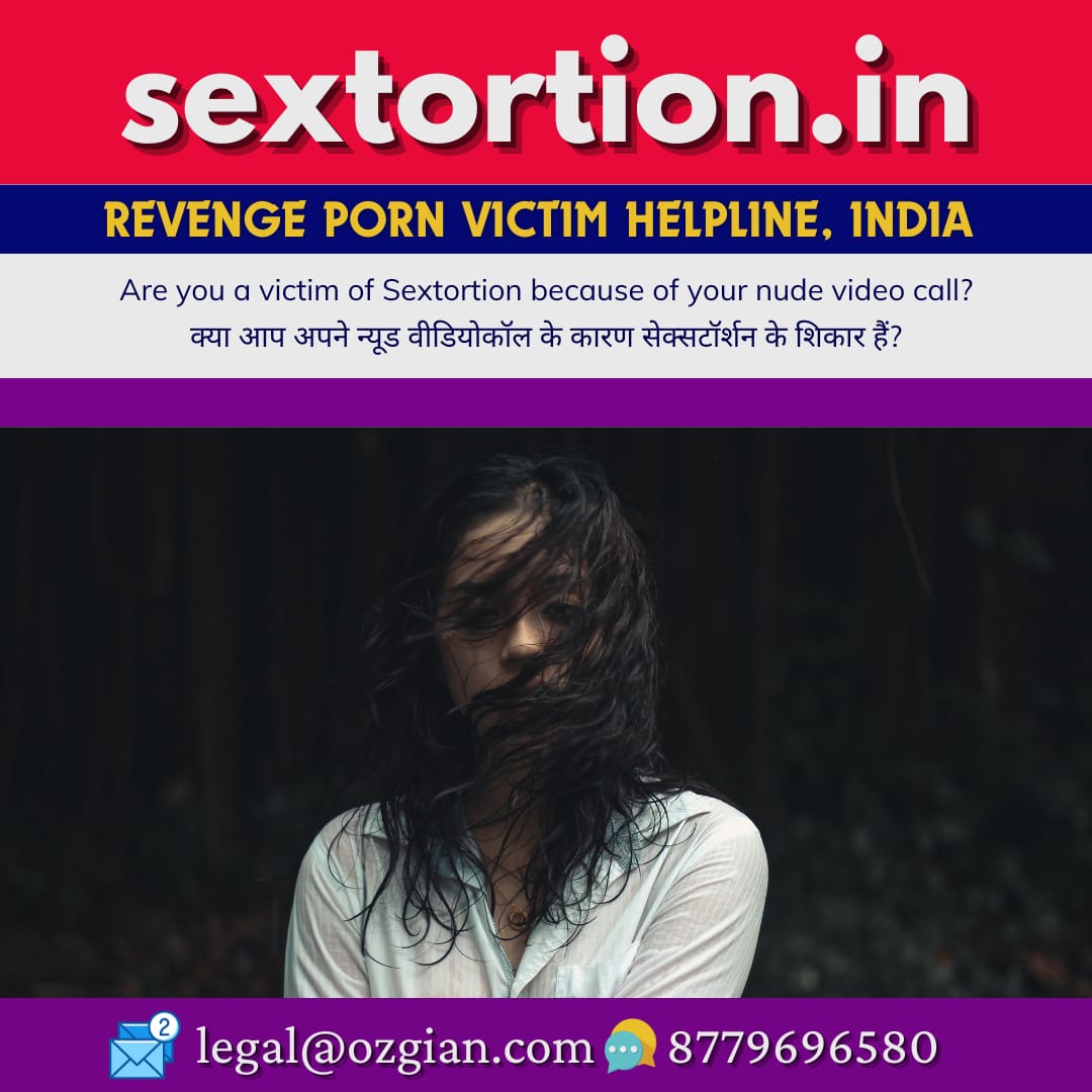 SEXTORTI0N's tweet photo. ⛔ RU a victim of #Sextortion bcoz of your #nudevideo call?

🟢 Helpdesk 
💢 https://t.co/E8YbKTE4dH
📱https://t.co/NSzamNLN9G

#OZGiAN #ozglawyers #stalking #revengeporn #CyberCrime #NFTs #AVeryGoodGirl #IPC354

⛔ क्या आप अपने #न्यूडवीडियो कॉल के कारण #सेक्सटॉर्शन के शिकार हैं? https://t.co/Jhy8m3TdRt