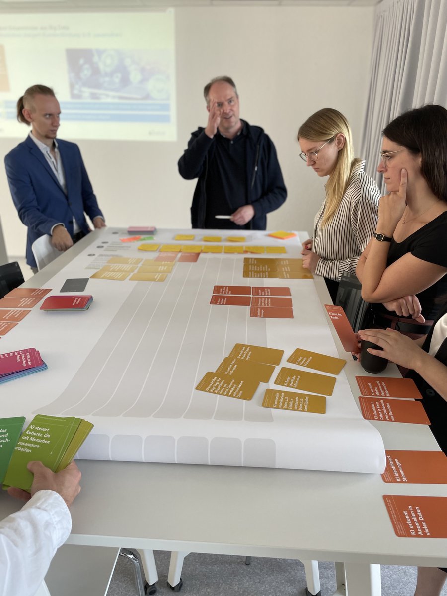Der »AI Design Sprint™« unser Workshop für KI-Einsteiger🛠️
 
Wir waren bei der »Digitalen Woche« #diwodo der <a href="/TU_Dortmund/">TU Dortmund</a> zu Gast und durften den Workshop vorstellen. Dabei haben wir uns riesig über die Resonanz gefreut, die wir im Rahmen unserer Live-Session bekommen haben. 👐