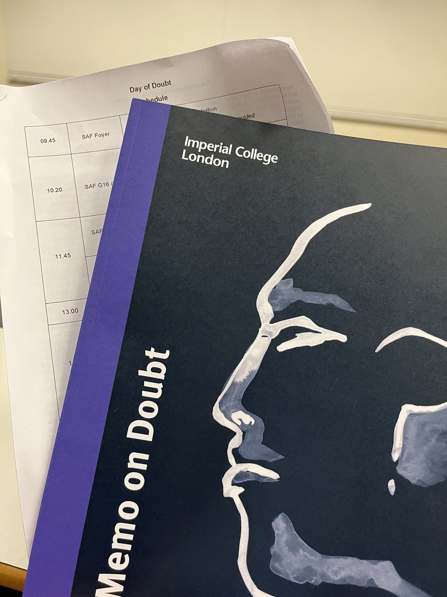 MRC_LMS's tweet image. Excited to come to the Day of Doubt @imperialcollege What’s a good scientist from the perspective of research culture? How do we create time and space for thinking?  Looking forward to a day of discussion and thinking differently #sciencecomm #doubt