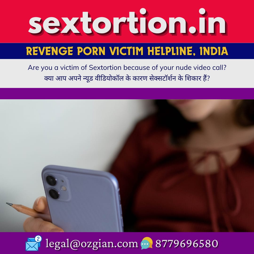 SEXTORTI0N's tweet photo. ⛔ RU a victim of #Sextortion bcoz of your #nudevideo call?

🟢 Helpdesk 
💢 https://t.co/E8YbKTE4dH
📱https://t.co/NSzamNLN9G

#OZGiAN #ozglawyers #stalking #revengeporn #CyberCrime #NFTs #AVeryGoodGirl #IPC354

⛔ क्या आप अपने #न्यूडवीडियो कॉल के कारण #सेक्सटॉर्शन के शिकार हैं? https://t.co/7u8l07CliD