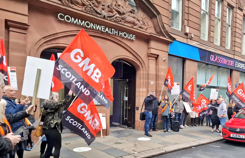 Life expectancy in Scotland continues to fall for the first time in modern history.

Government response? Cut funding for vital Community Link Workers at GP surgeries in Glasgow's most deprived communities from 70 to 42.

Solidarity with <a href="/GMBScotOrg/">GMB Scotland</a> members protesting this today.