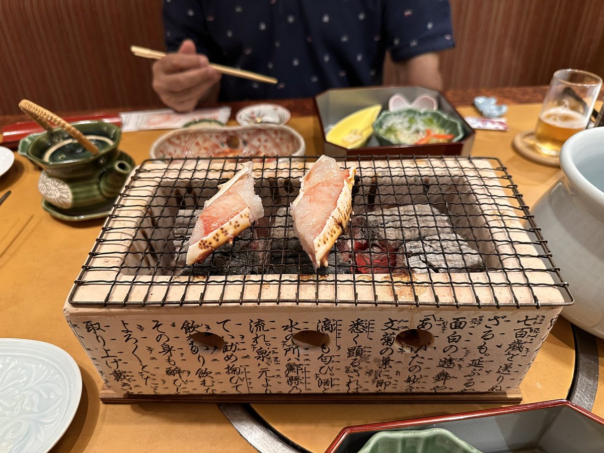 igawasakula's tweet photo. 井川はかに料理と松茸料理に舌鼓を打っております😝 https://t.co/B5jph1bybH