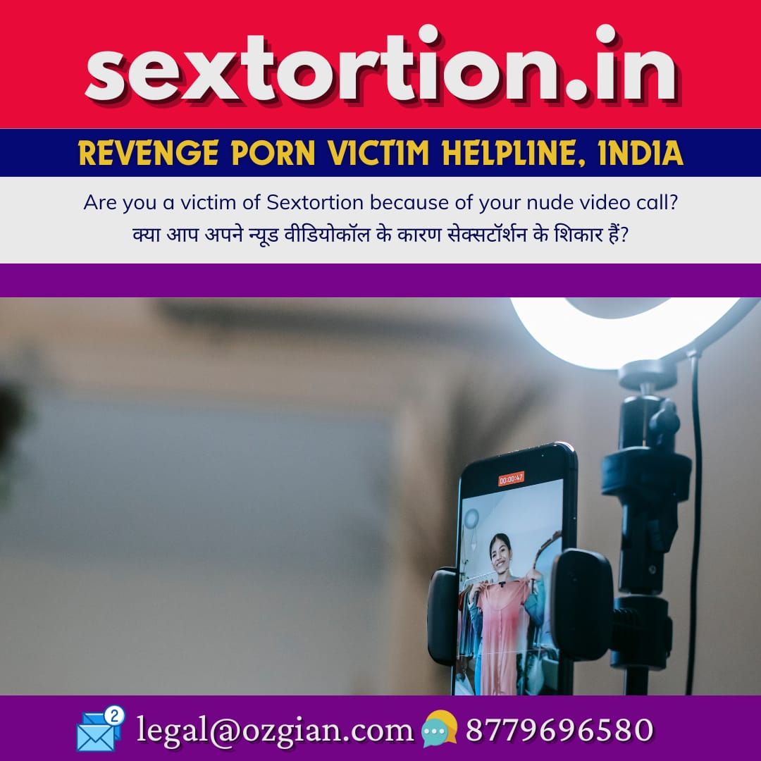 SEXTORTI0N's tweet photo. ⛔ RU a victim of #Sextortion bcoz of your #nudevideo call?

🟢 Helpdesk 
💢 https://t.co/E8YbKTE4dH
📱https://t.co/NSzamNLN9G

#OZGiAN #ozglawyers #stalking #revengeporn #CyberCrime #NFTs #AVeryGoodGirl #IPC354

⛔ क्या आप अपने #न्यूडवीडियो कॉल के कारण #सेक्सटॉर्शन के शिकार हैं? https://t.co/k1PSpUGK4D