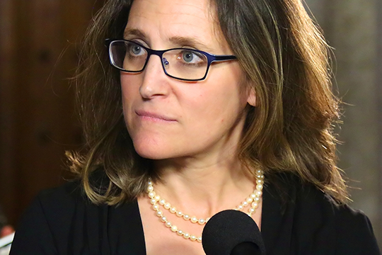 JimFergusonUK's tweet photo. #CrystiaFreeland deputy Prime Minister of #Canada has some explaining to do.

Did she lie about her #Nazi past to Parliament?

"Chrystia Freeland should answer my email. It is simply not plausible that she didn’t know the dark history behind the Liberal Party’s Waffen-SS Nazi guest in parliament. Because her family served in the same Ukrainian Galician Division." @RealAndyLeeShow @TzipiHotovely @IsraelMFA #NaziHunters #WaffenSS