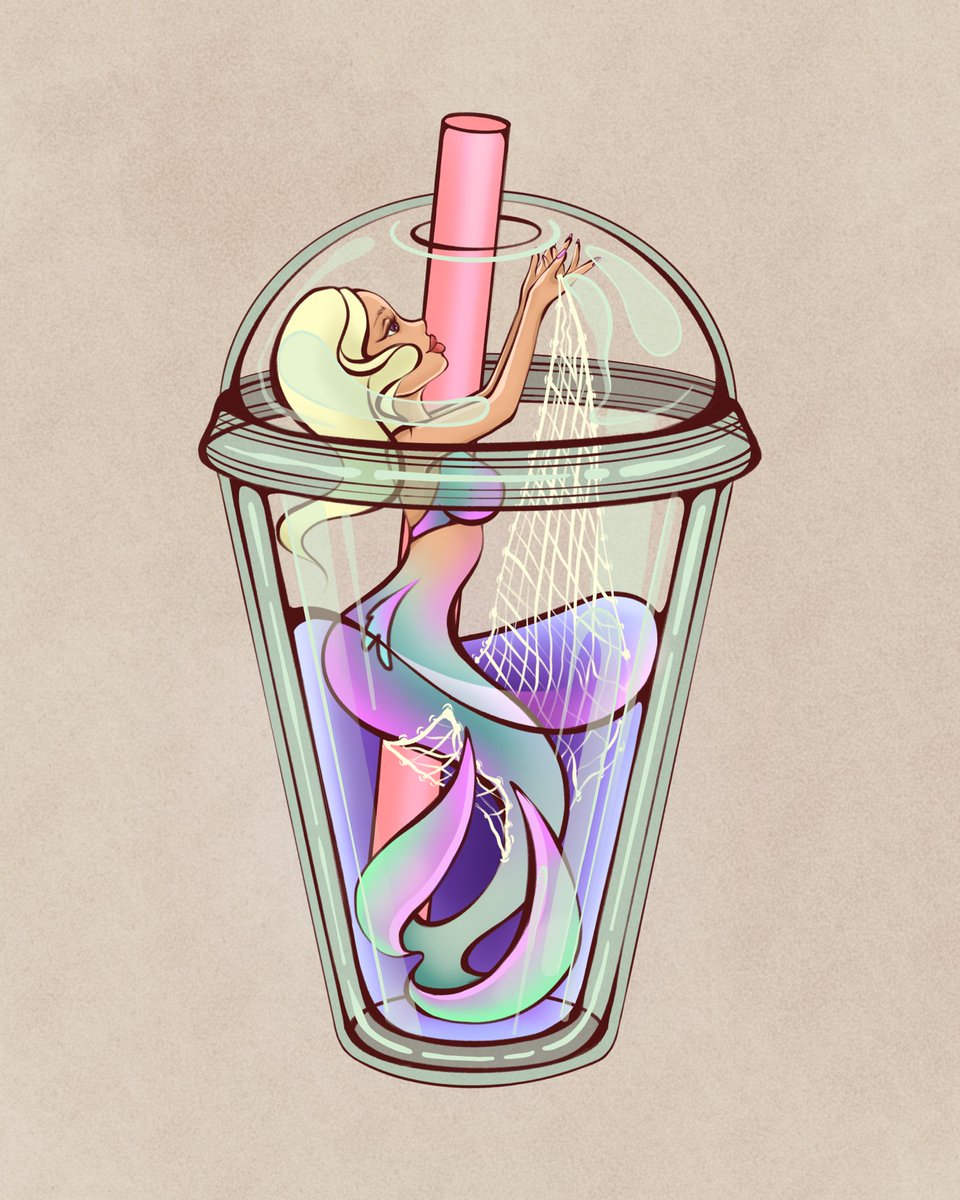 Yana_Kleva's tweet photo. Drink #19🧜🏼♀️
Blonde mermaid caught in a net 🩷
2 editions available on Objkt
for 4 $XTZ
#objktnft #TezosArts #kleva_art https://t.co/0RjQR7Excn