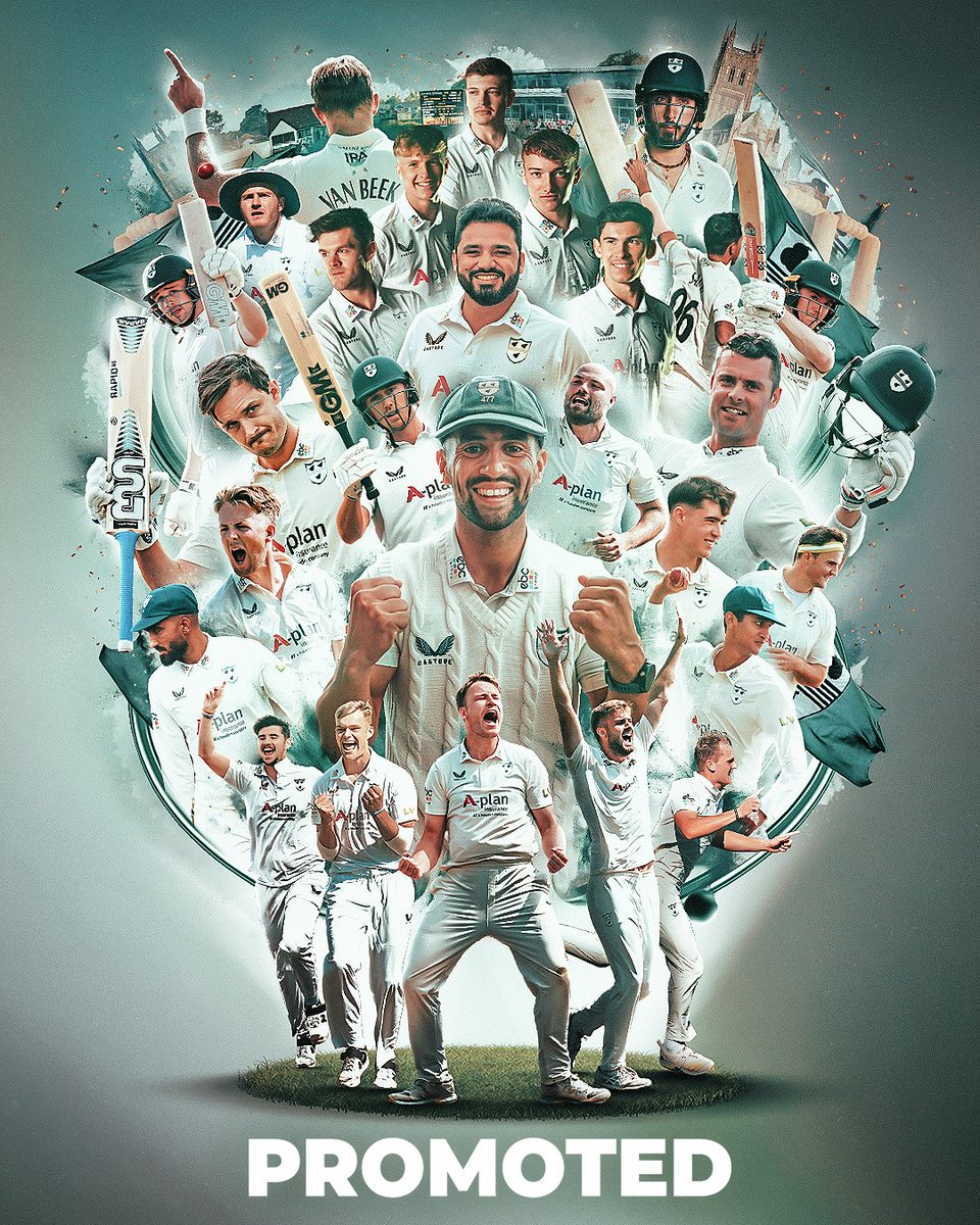 WE'RE GOING UP! ⬆🍐

Worcestershire have achieved 𝗣𝗥𝗢𝗠𝗢𝗧𝗜𝗢𝗡 to Division One of the County Championship! 🎉