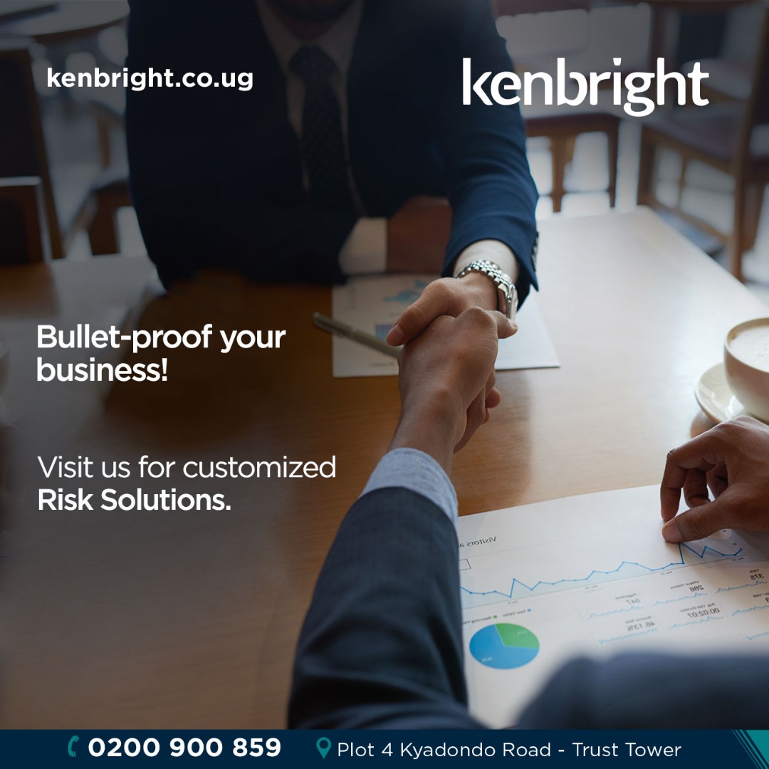 KenbrightUG's tweet image. Don&apos;t let risks increase the chances of losses to your business!

Bullet-proof your business with our customized Risk Solutions.

#KenbrightUG #BusinessRisks #RiskSolutions