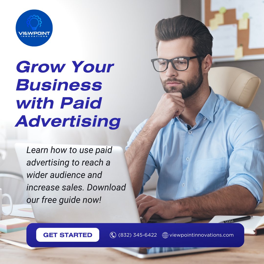 Ready to take your business to the next level? Our free PPC guide can help you get there. 
-
-
-
Visit our website
viewpointinnovations.com
#paidadvertising #PPC #sales