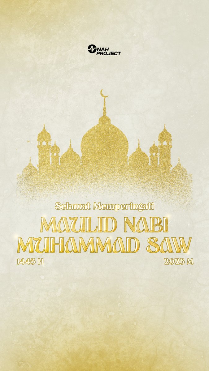 Tim Nah Mengucapkan 🤩
Selamat memperingati Maulid Nabi Muhammad SAW 1445 H