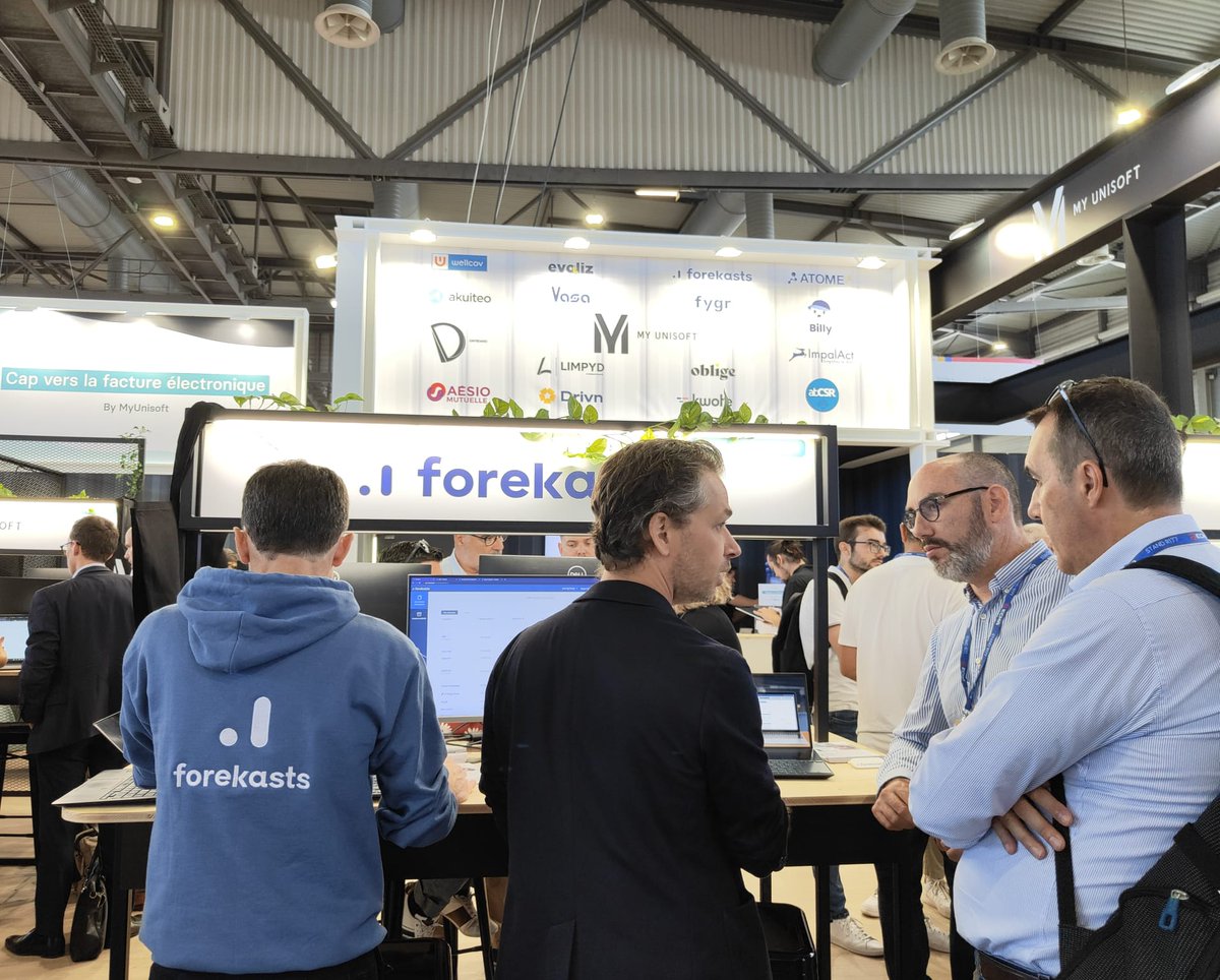 📢Premier jour du Congrès des #ExpertsComptables.  🤝Retrouvez l'équipe Forekasts au stand @MyUnisoft   
🔎 Stand R182 
📍 Parc des Expositions  Montpellier    #expertisecomptable #outil #accompagnement #finance #pilotage #strategie #conseil