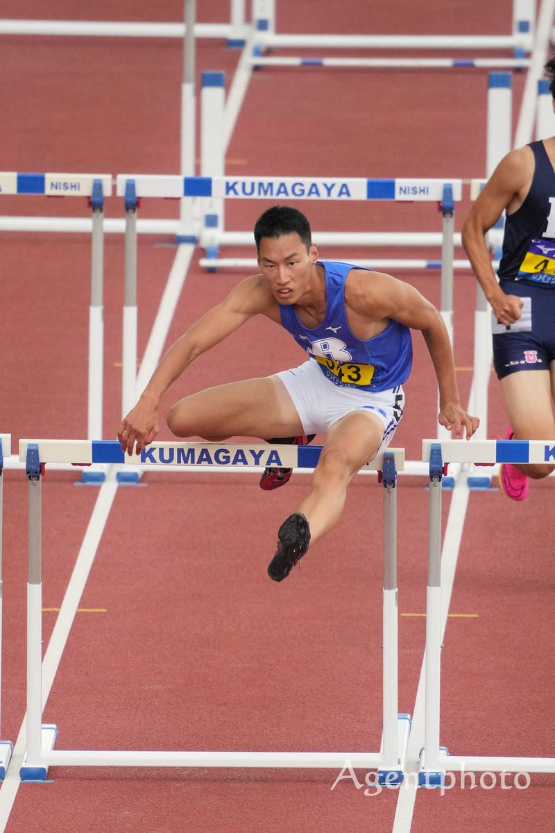 AgentPhoto_F's tweet photo. #日本インカレ  2023.9.15
【男子 110mH 予選】 
1位 13.58 (+1.7)
町 亮汰 選手 (国際武道大)
#92日本IC
#AgentPhoto2023 https://t.co/fvGXHZnpwI