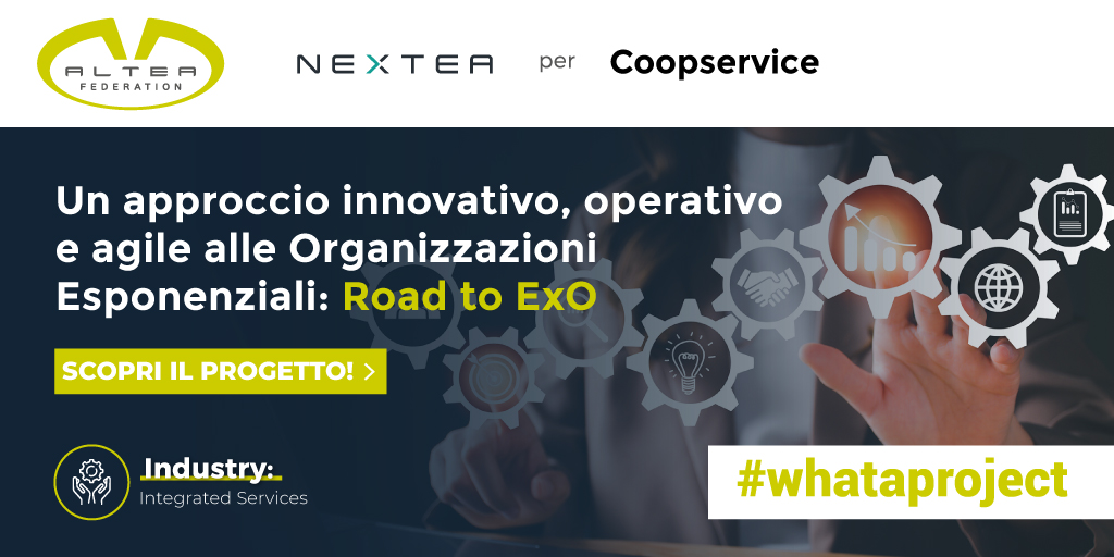#whataproject ► I progetti di innovazione di Altea Federation. Scopri l'#infografica dedicata al progetto Nextea realizzato con 𝗖𝗼𝗼𝗽𝘀𝗲𝗿𝘃𝗶𝗰𝗲, un approccio innovativo alle Organizzazioni Esponenziali tinyurl.com/msu83ueu

#alteafederation #human #innovation #growth