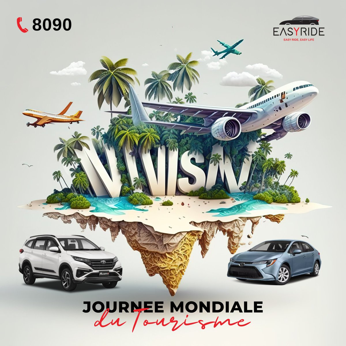 easyrideVTC's tweet photo. 𝐉𝐨𝐮𝐫𝐧é𝐞 𝐌𝐨𝐧𝐝𝐢𝐚𝐥𝐞 𝐝𝐮 𝐓𝐨𝐮𝐫𝐢𝐬𝐦𝐞💫

Chez Easyride, nous savons que le voyage est bien plus qu'un simple déplacement, c'est une aventure qui crée des souvenirs précieux✨✨

#tourisme #easylife #journeemondialedutourisme #TourismDay #TourismDay2023 https://t.co/SfOor6zCGq
