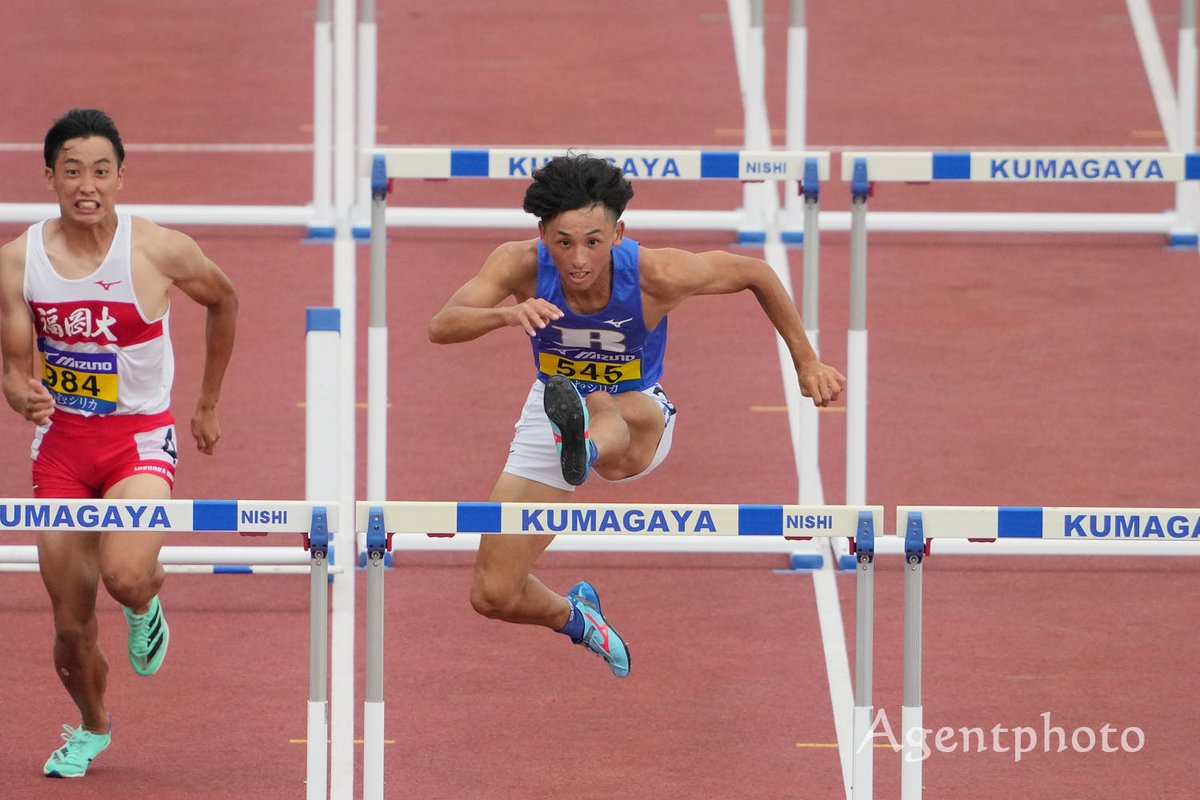 AgentPhoto_F's tweet photo. #日本インカレ  2023.9.15
【男子 110mH 予選】 
1位 13.92 (+1.4)
柞山 真翔 選手 (国際武道大)
#92日本IC
#AgentPhoto2023 https://t.co/nFIEqcUO4p