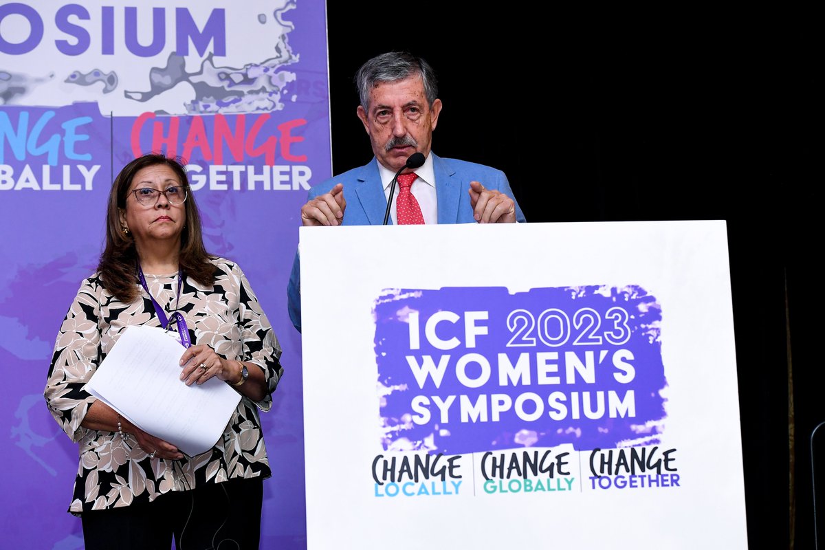 Former ICF President José Perurena López and ICF Vice president delivered an opening piece on the commitments world sport needs to make to create the future we want. The main message? 'You can too!'