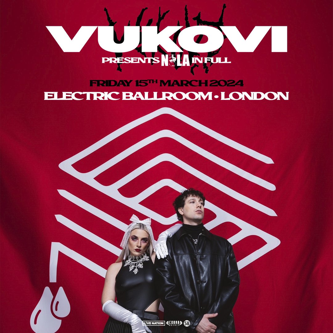 VUKOVI HEADLINING ELECTRIC BALLROOM NEXT MARCH 15TH. WHAT IS MY LIFE? General tickets onsale Friday at 10am