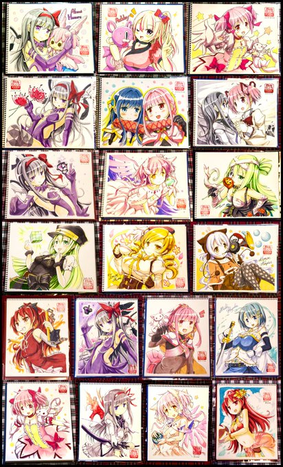 まどマギ&マギレコ 手書きスケブまとめ 