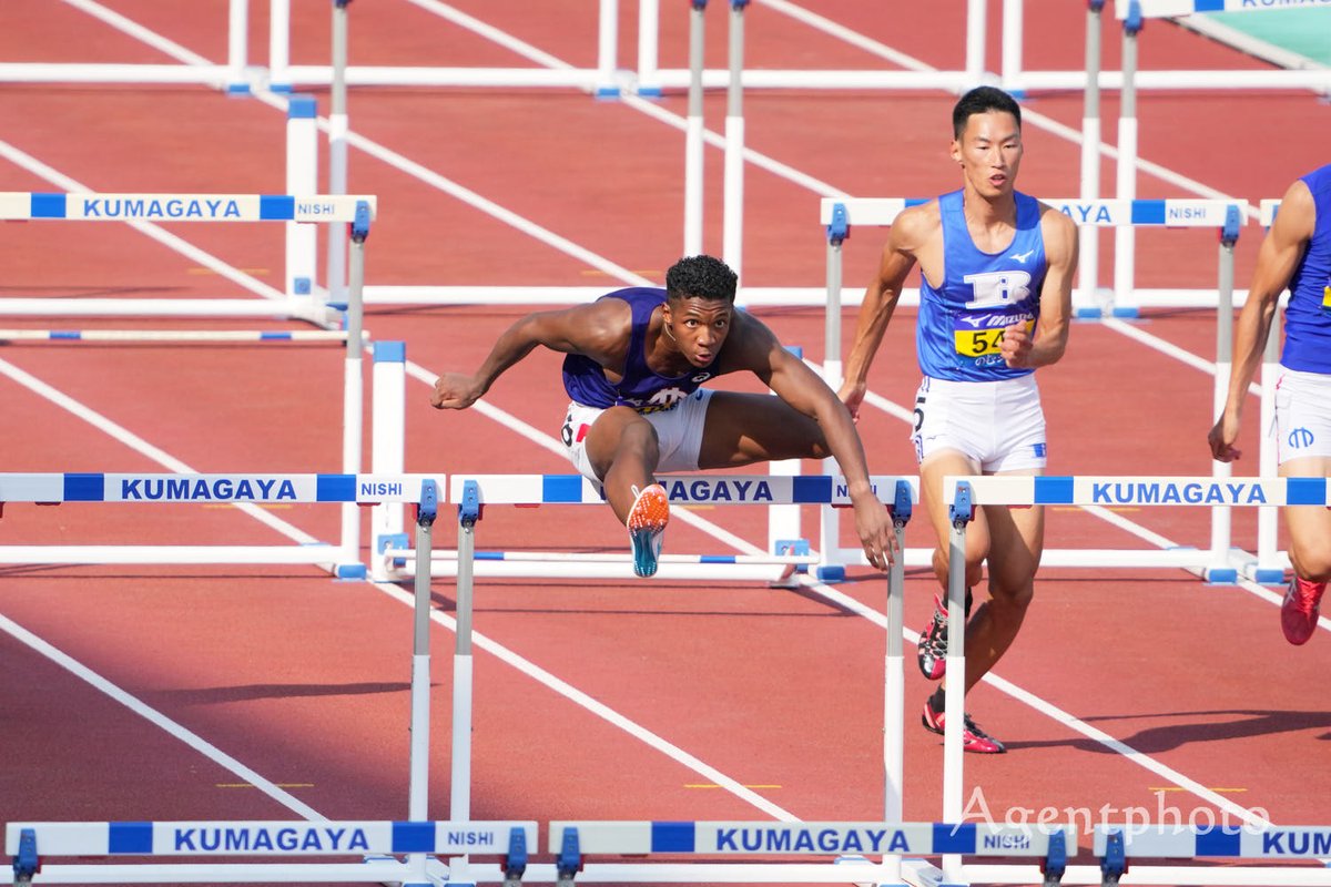 AgentPhoto_F's tweet photo. #日本インカレ  2023.9.16
【男子 110mH 決勝】 
1位 13.78 (-0.9)　=NR NUR NGR
村竹 ﾗｼｯﾄﾞ 選手 (順天堂大)
#92日本IC
#AgentPhoto2023 https://t.co/LtYumdESbK