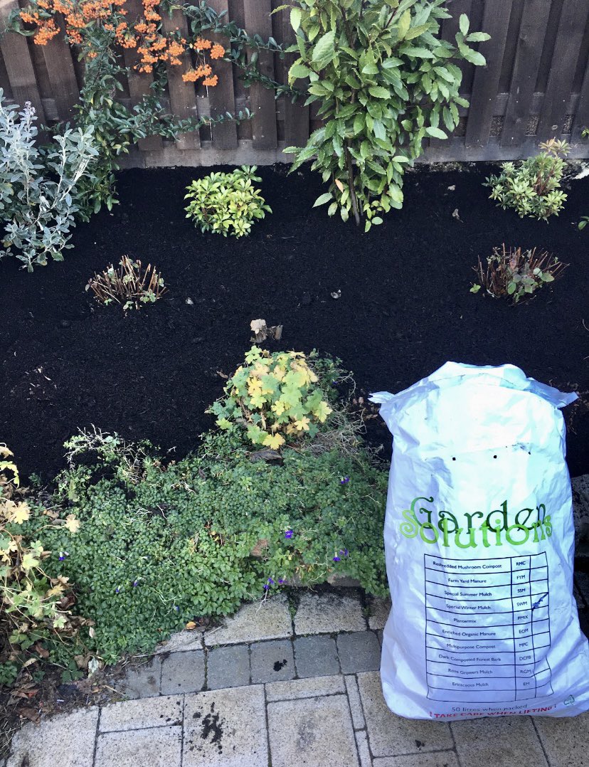 Mulch Discounts Available Now!

The benefits of mulching your garden:

🍁provide organic matter for the soil
🍁suppress the weeds
🍁frost protection
🍁provide a stable soil temperature 

And it looks great as you’ll see with the before and after photos.