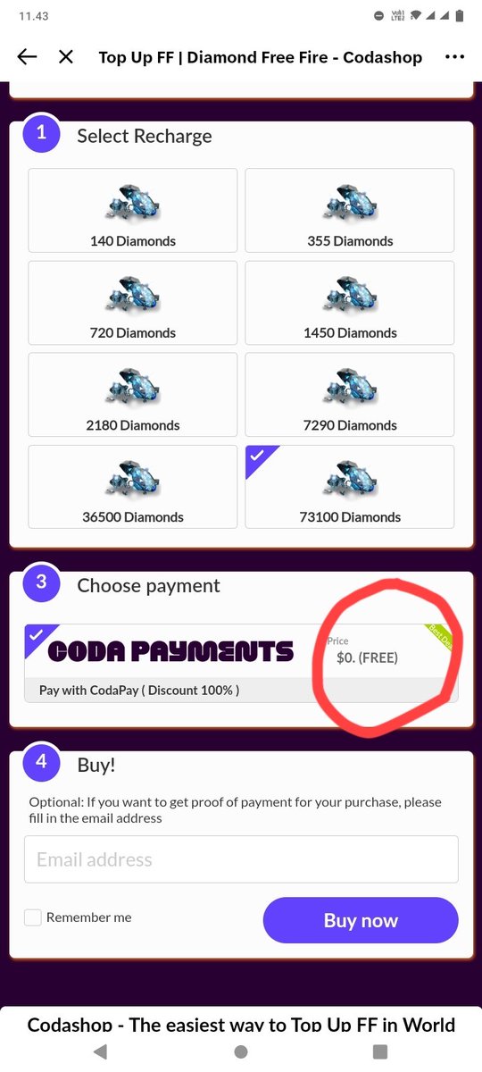codashopgratis_'s tweet photo. TOP UP DIAMOND GRATIS💎👇
https://t.co/Bp7h734Sx7 https://t.co/85MCWIZdVm