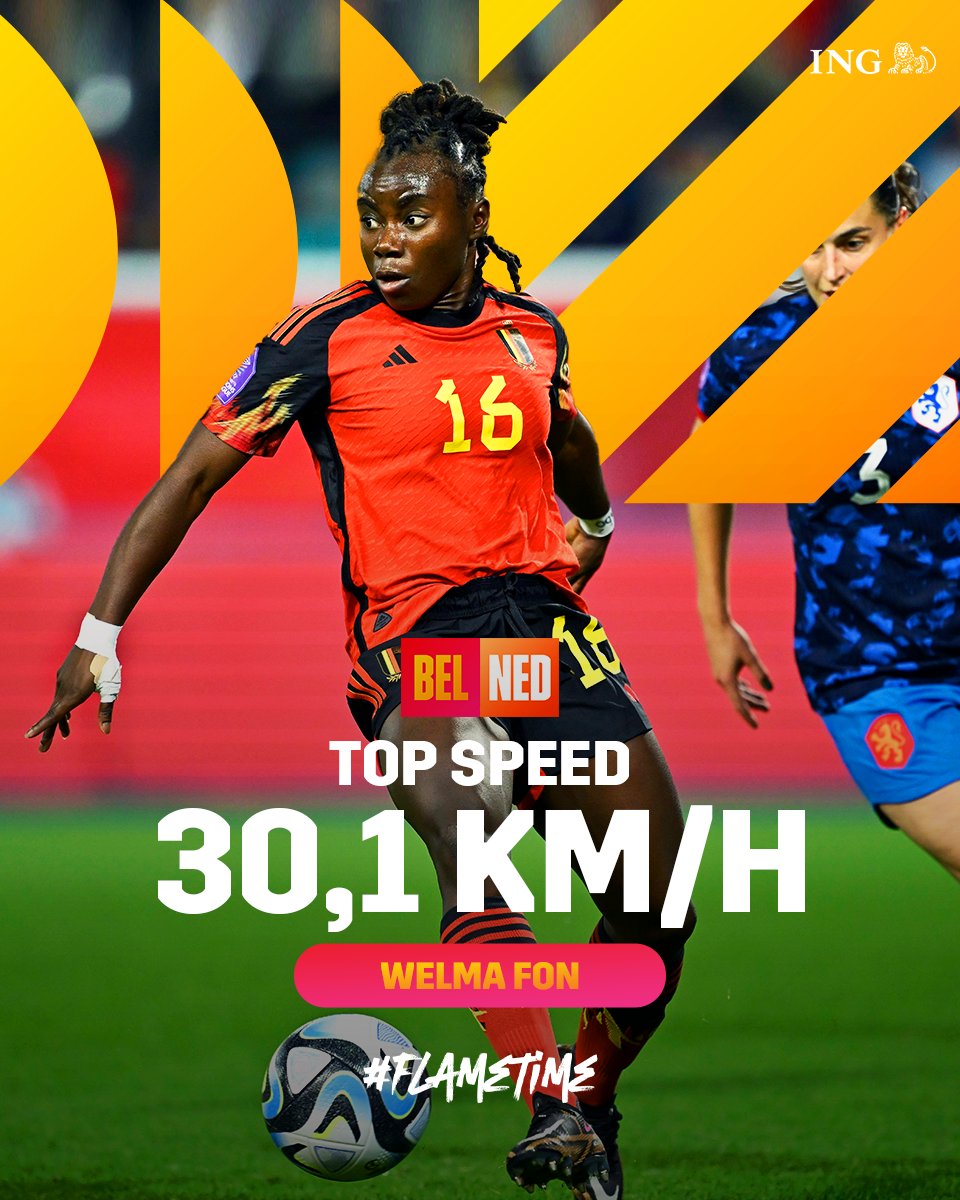 BelRedFlames's tweet photo. 🔝 performances of our first two #UWNL games. #INGFootballTechnology https://t.co/ytCcwiufWc