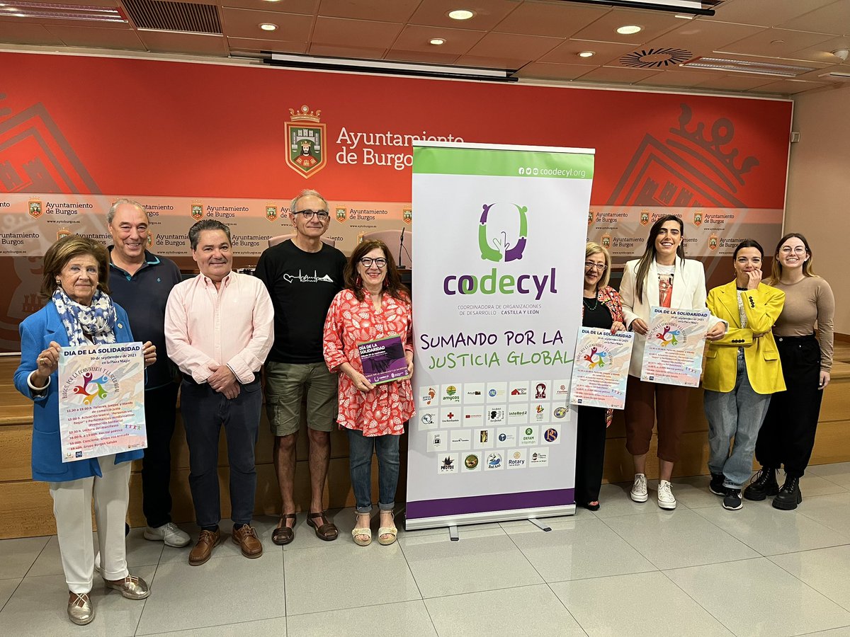 #Burgos se une el próximo sábado a las celebraciones del Día de la Solidaridad con una amplia programación en la plaza Mayor, que comenzará a las 11.30 horas. 

La concejal de Servicios Sociales, Andrea Ballesteros, ha destacado el trabajo de la Coordinadora de ONGD CyL.