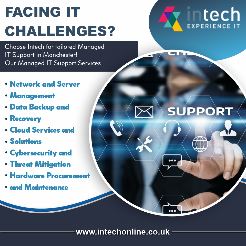 Intech Security (@intechco) on Twitter photo Intech - Your Manchester IT Support Partner!
Facing IT challenges?
Choose Intech for tailored Managed IT Support in Manchester!
Email: Support@Intechonline.co.uk
Website: intechonline.co.uk Intech - Your Manchester IT Support Partner!
Facing IT challenges?
Choose Intech for tailored Managed IT Support in Manchester!
Email: Support@Intechonline.co.uk
Website: intechonline.co.uk