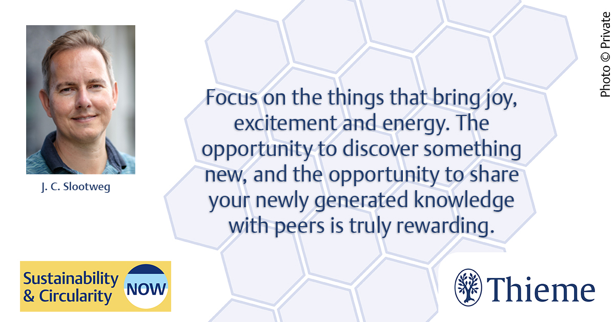We asked our Editor-in-Chief of Sustainability & Circularity NOW (@SusCircNOW), @ChrisSlootweg about handling stress during a PhD. Learn from his insightful advice 👉 brnw.ch/21wCYt4
#phdlife #phdtips #sustainablechemistry