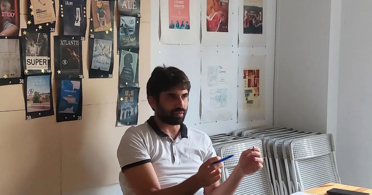 tornemsos's tweet photo. Continuem amb els tallers de 'Cultura Sostenible'. Esta vegada amb @cinemajove . Passarem la vesprada conversant i conversant amb el seu director Carlos Madrid. 🤩

Tot açò és possible gràcies a la Conselleria d'economia sostenible, sectors productius comerç i treball. https://t.co/OC42D8rnIm