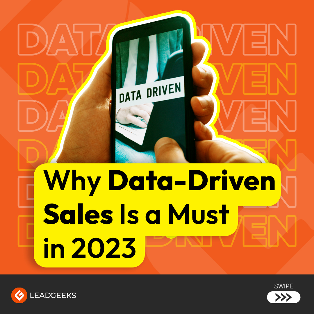 leadgeeks_inc's tweet image. Ready to take your sales strategy to the next level? 🚀

Contact our team to learn how data-driven sales solutions can help you achieve your goals!

#datadrivenmarketing #datadrivensales #salesstrategy #digitalmarketingtips