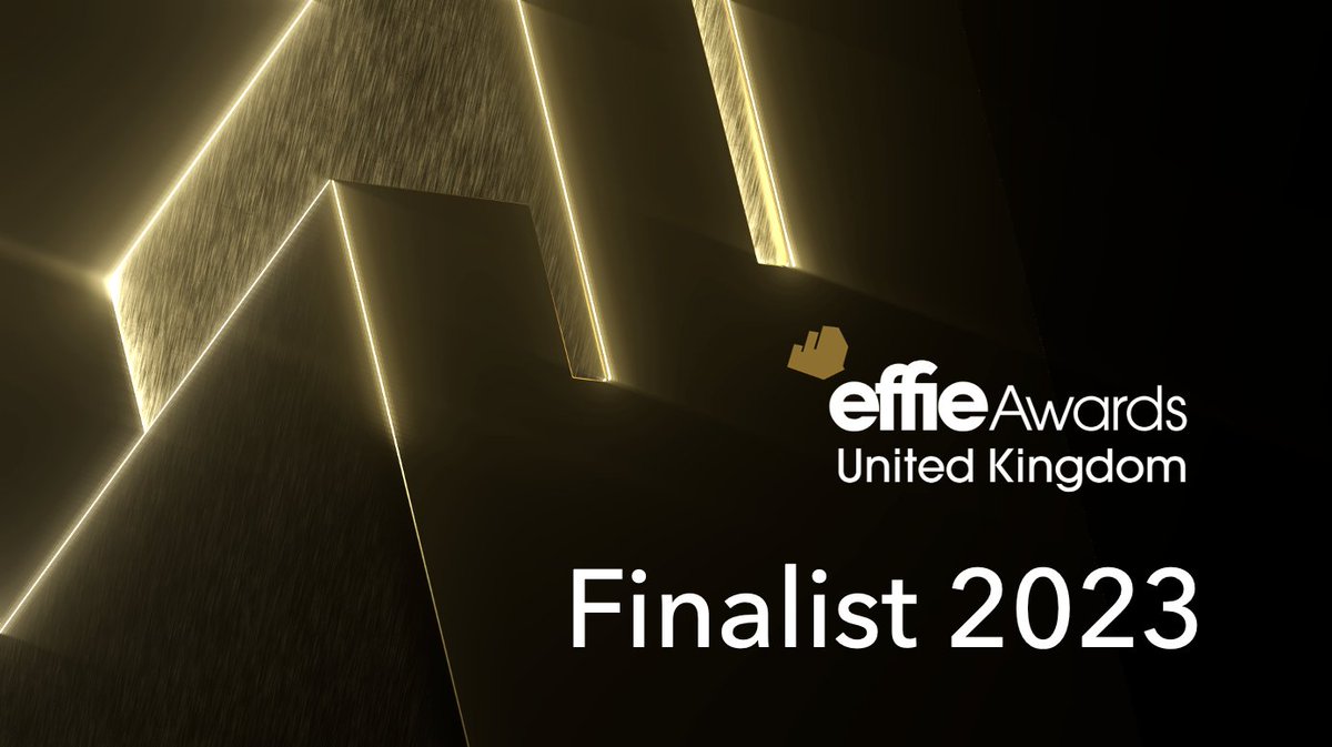 We're delighted to announce we've been shortlisted for the prestigious Effie UK Awards - celebrating marketing effectiveness and ideas that *work* 💥

🍜 Pot Noodle, Lost the Pot in the category of Social Media
🏥 Noah's Ark Nurse Recruitment in the category of Healthcare