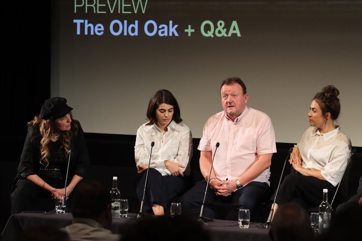 It’s hard to put into words just how brilliant and moving Ken Loach and Paul Laverty’s last movie together is. Previewed at BFI Southbank last night to a standing ovation, The Old Oak cast members joined them for an equally moving Q&amp;A.