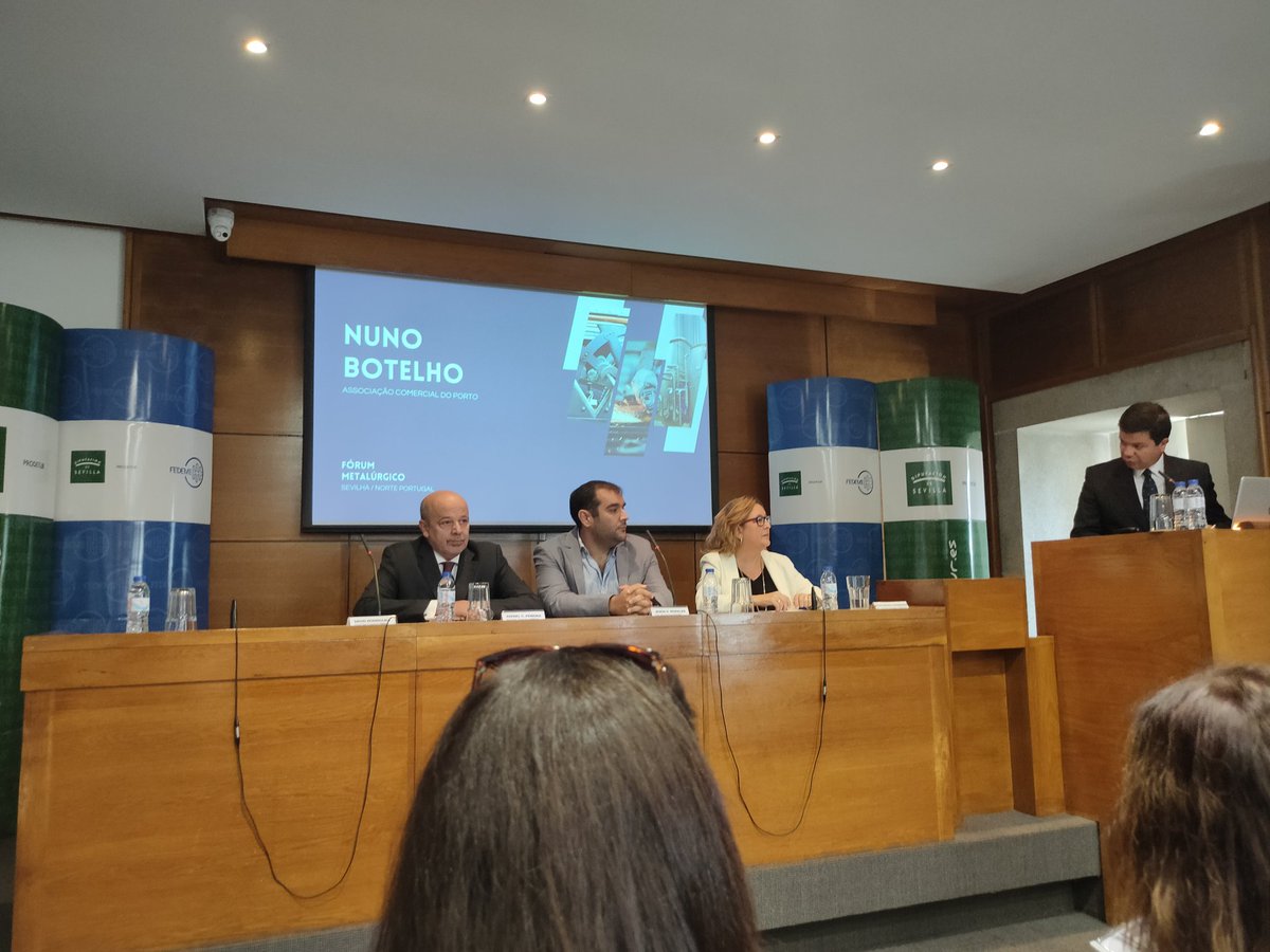 Participamos en el encuentro entre la industria de Sevilla y la industria del norte de Portugal en el Palacio de la Bolsa de Oporto