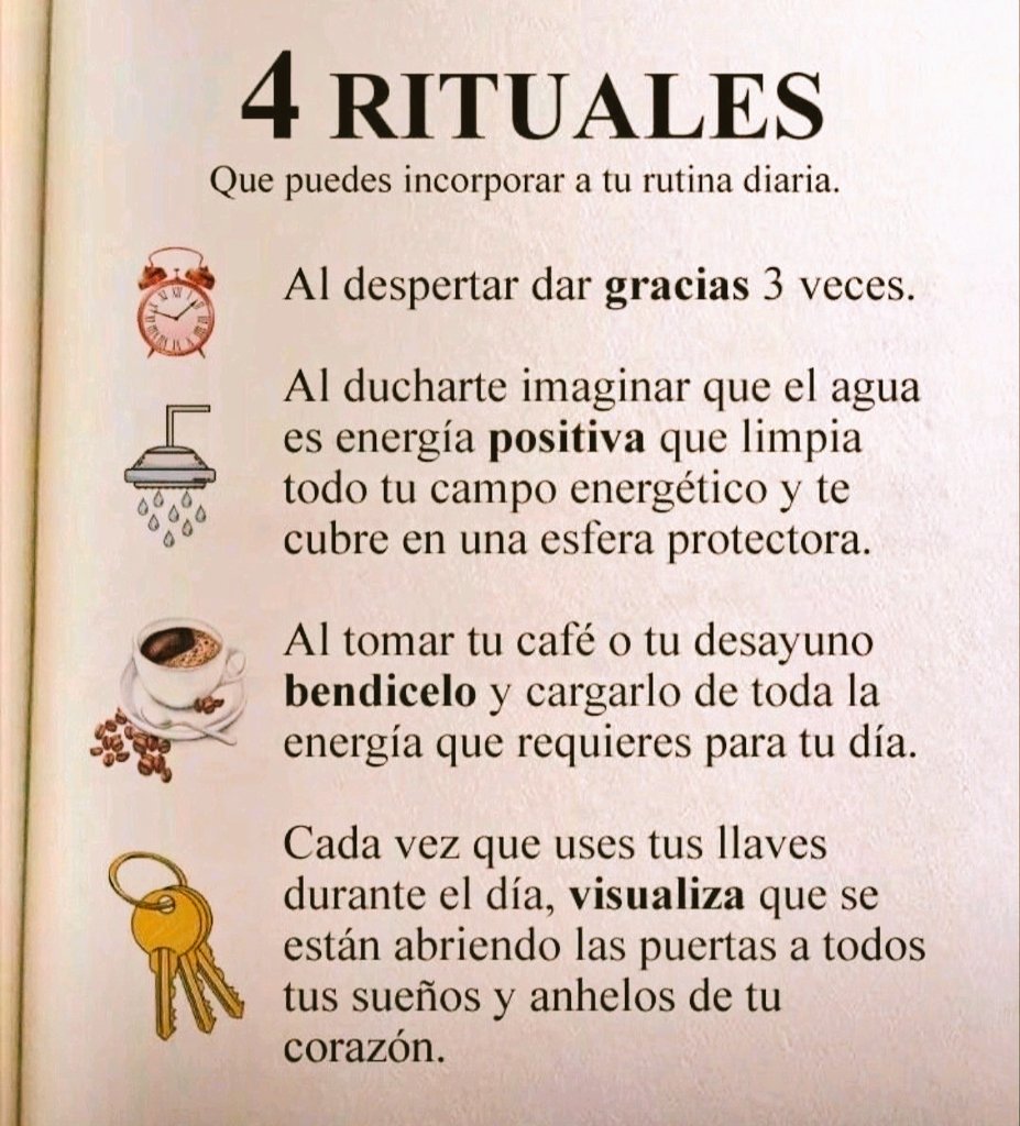 PropositoyVida's tweet photo. 4  Rituales: https://t.co/MyXfZzk8ae