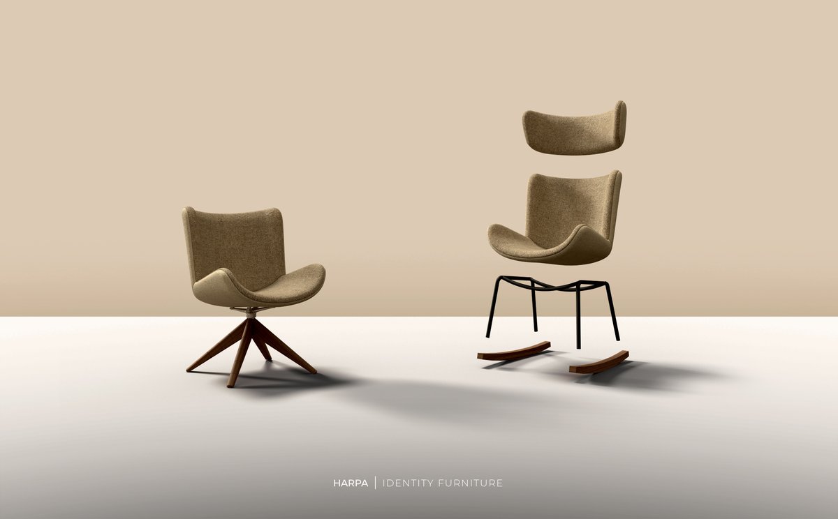 Harpa is a breakout chair which expresses luxury and elegance. The range features high and medium back lounge chairs with a multitude of base options.
———
#IdentityFurniture
-
#officefurniture #officedesign #loungeseating #officeseating #comfort #chair #newofficedesign #furniture