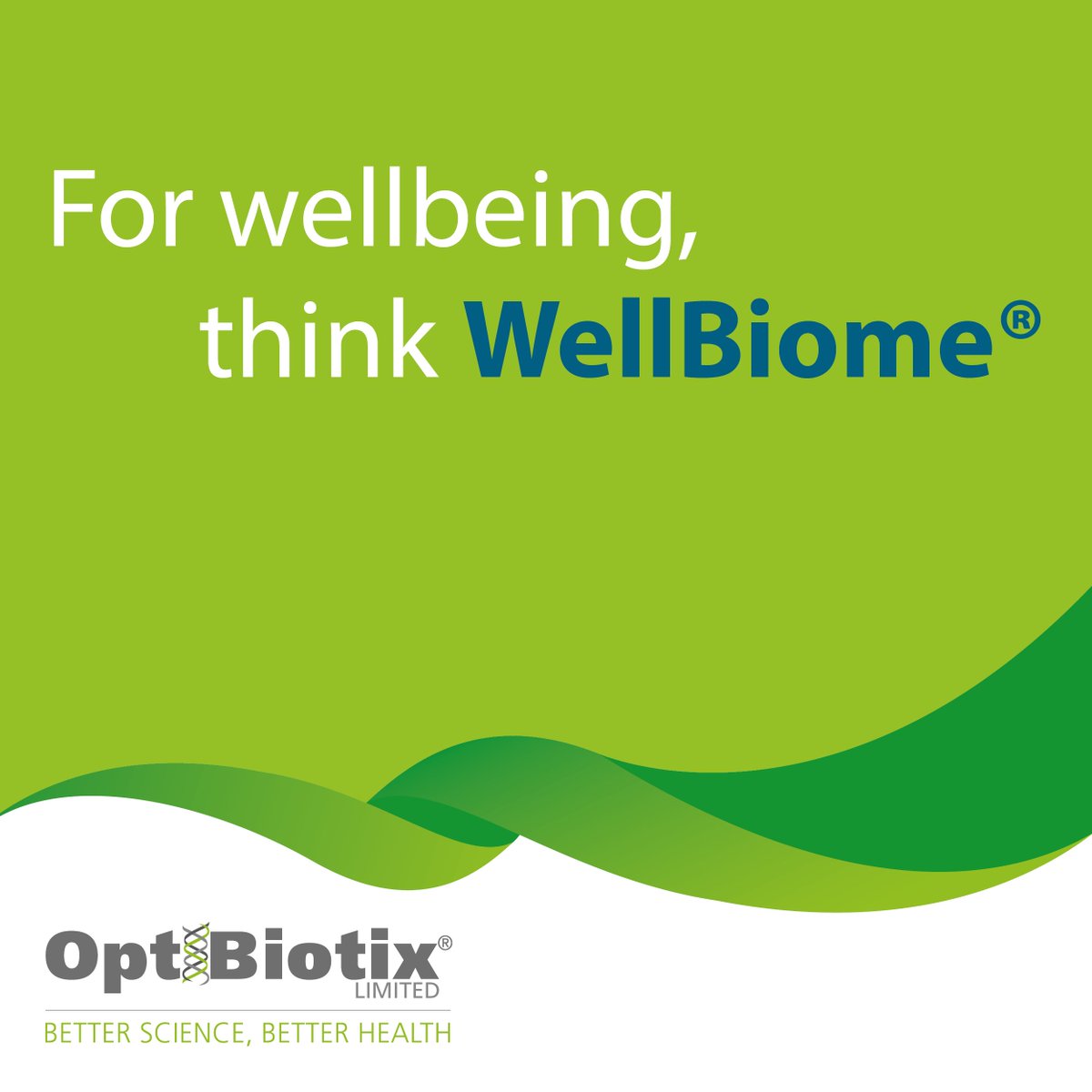 OptiBiotix's tweet photo. Rising awareness of wellbeing and self-care has created an opportunity for formulators to offer solutions to support wellbeing.

WellBiome® allows manufacturers to leverage the market with science-backed solutions for healthy living.

Find out more - https://t.co/EA1DusZNTS https://t.co/MFyNebFbUY