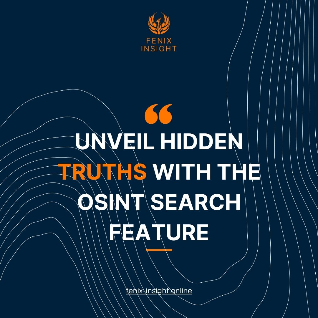 FenixInsight's tweet photo. Unveil Hidden Truths with the OSINT Search Feature.  Fenix Insight empowers you with priceless invaluable Open-Source Intelligence for your research and analysis into global conflicts.  https://t.co/hSPeGWIElF #FenixInsight https://t.co/m4DDqcetmd