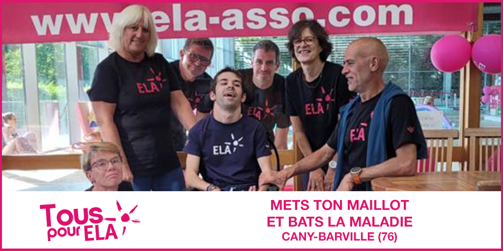 Ce dimanche a eu lieu la 8e édition de “Mets ton maillot et bats la maladie” 🩱. 

Le groupe COM.SPORTS a ouvert le temps d'une journée les piscines de son réseau aux personnes atteintes de #leucosytrophie et leurs familles. 🏊