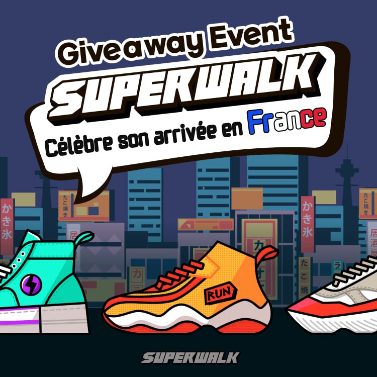 BeuchM2E's tweet photo. #Giveaway 

Pour fêter mon rôle d'ambassadeur #SuperWalk, on met en jeu :

3 #NFTShoes 👟(60$) !!

1⃣🧡+ RT
2⃣ Follow @SuperWalk_&amp; @BeuchM2E 
3⃣ Poste ton plus beau spot 📷
4️⃣ Télécharge : https://t.co/pdqPqAxmBV

⏲️72H

Déroule le thread pour⏫🆙tes chances de gagner 👇 https://t.co/dGtzUfQeKW