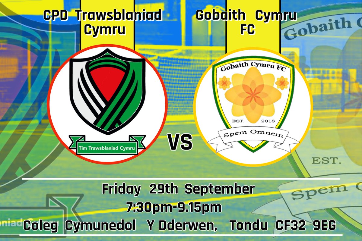 Who enjoys watching a game of football. Come along this Friday evening with a flask of coffee and enjoy a quality game of Welsh football! ⚽️🔴🏴󠁧󠁢󠁷󠁬󠁳󠁿🟡🤝🏼 #cpdtrawsblaniadcymru #theonlywelshtransplantfootballteam #developingalegacy #grassrootsfootball