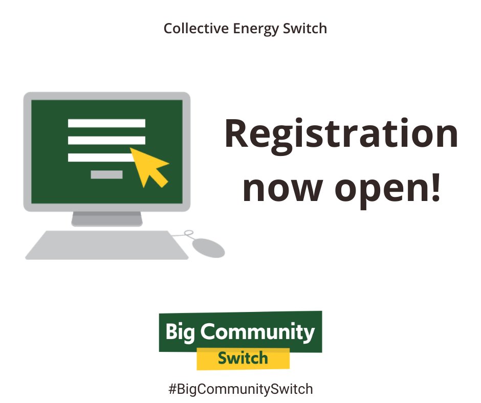 NorwichCC's tweet photo. ๐ Register today for #BigCommunitySwitch to save on your bills!
The scheme offers households cheap energy deals by using collective bargaining.
Find out more and sign up here: https://t.co/uGD3FilFlq https://t.co/w1qD9kJ3Bj