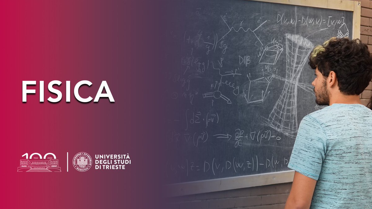 La fisica insegna a comprendere la natura e i sistemi complessi, attraverso il metodo sperimentale e la formulazione di leggi, modelli e teorie fisiche espresse con linguaggio matematico.

Dalla fisica sono nate molte tecnologie rivoluzionarie.

Guarda qui youtube.com/watch?v=V2Pkvv…