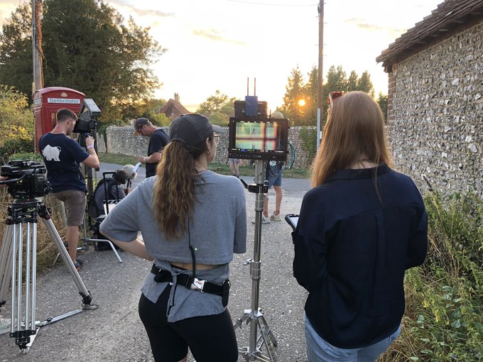 Can finally post these BTS shots from some directing I did last summer for &lsquo;The Burning Girls&rsquo;, a new<a href="/tag/theburninggirls"class="tags"><span>#theburninggirls</span></a>